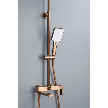 Душевая система Knotlor Stable KN-23/RB римское золото/бронза