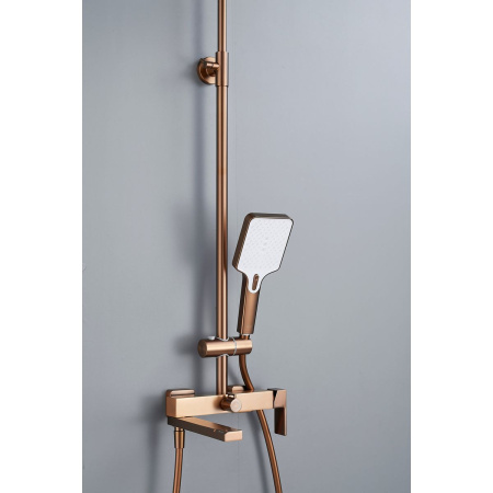 Душевая система Knotlor Stable KN-23/RB римское золото/бронза