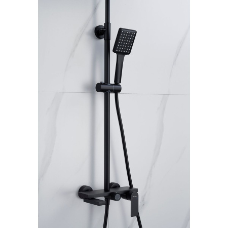 Душевая система Knotlor Vigor KN-72/BL черный