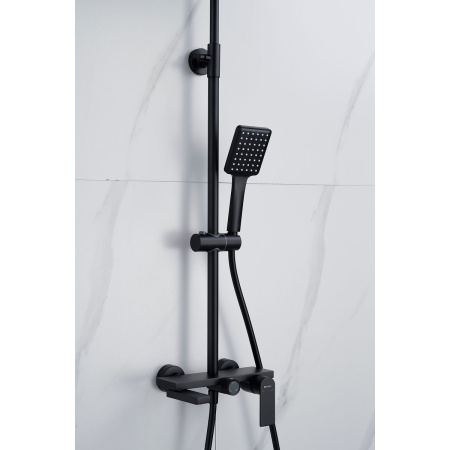 Душевая система Knotlor Vigor KN-72/BL черный