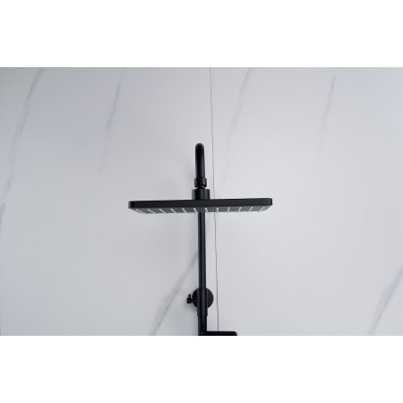 Душевая система Knotlor Vigor KN-72/BL черный