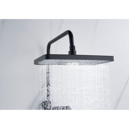 Душевая система Knotlor Stable KN-23/BL черный