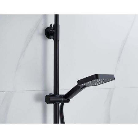 Душевая система Knotlor Stable KN-23/BL черный