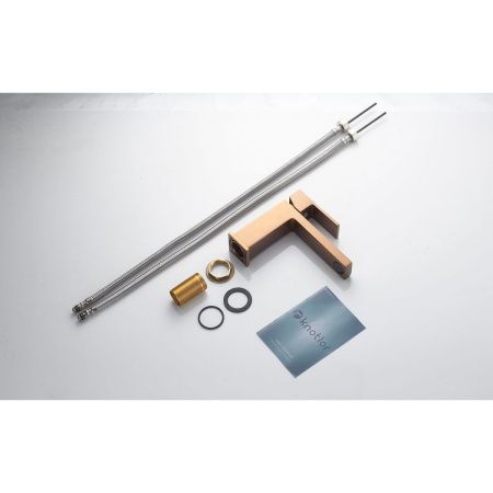 Смеситель для раковины Knotlor Stable KN-20/RB римское золото/бронза