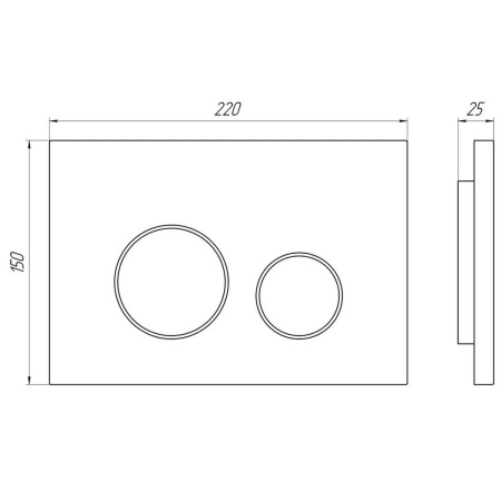 Комплект Инсталляция АНИ Пласт WCP4130A с механической кнопкой, белая WP1300, 1300х400х225 мм  + Унитаз подвесной Stark (с микролифтом) Kirovit 30726