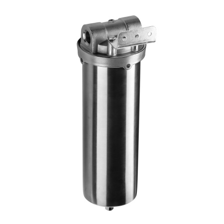 Корпус 10SL 1/2  HS магистрального фильтра, нержавеющая сталь 50512