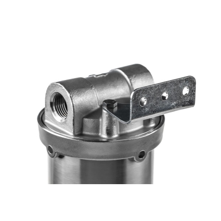 Корпус 10SL 1/2  HS магистрального фильтра, нержавеющая сталь 50512