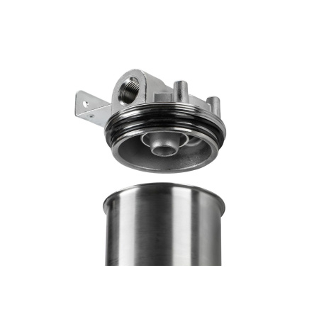 Корпус 10SL 1/2  HS магистрального фильтра, нержавеющая сталь 50512