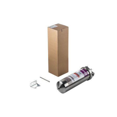 Корпус 10SL 1/2  HS магистрального фильтра, нержавеющая сталь 50512