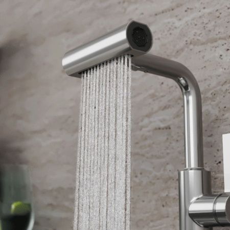 Смеситель для кухни RUSH Tinos TI3732-17 хром, с поворотным аэратором, 4 режима