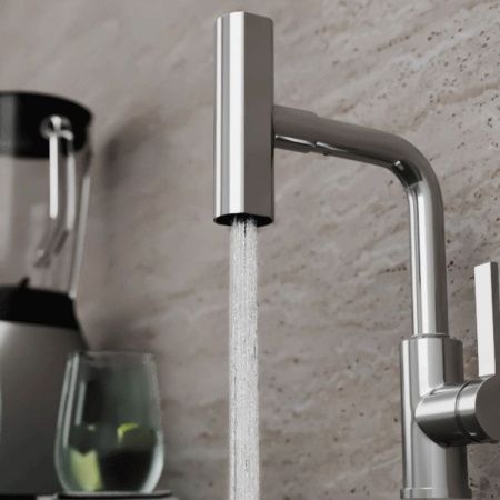 Смеситель для кухни RUSH Tinos TI3732-17 хром, с поворотным аэратором, 4 режима