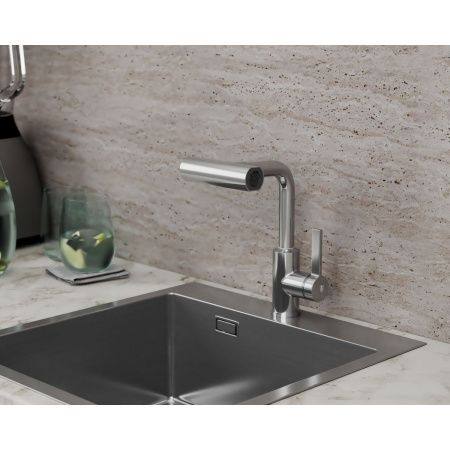Смеситель для кухни RUSH Tinos TI3732-17 хром, с поворотным аэратором, 4 режима