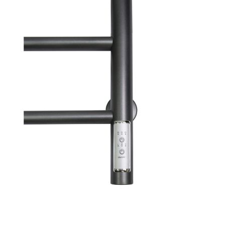 Полотенцесушитель электрический 75 Вт Laura GR-131 400x700 П6 grey R