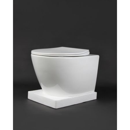 Унитаз подвесной (Торнадо) Knois KN9722003, с крышкой Soft-close 530х360х360