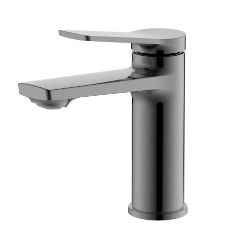 Смеситель для раковины BELZ B10572-3 оружейная сталь