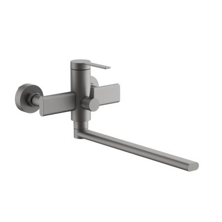 Смеситель для ванны BELZ B22813-3 оружейная сталь