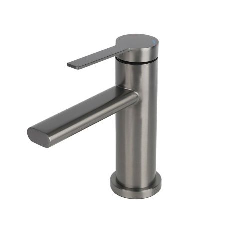 Смеситель для раковины BELZ B10813-3 оружейная сталь