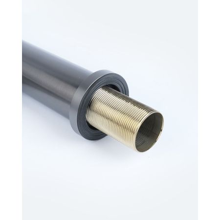 Смеситель для раковины BELZ B10813-3 оружейная сталь