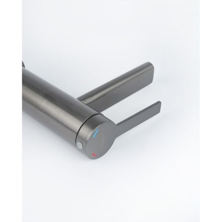 Смеситель для раковины BELZ B10813-3 оружейная сталь