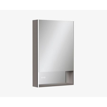 Шкаф зеркальный EQUIL Ferro LED 60 zsFERRO60.R с часами, правый
