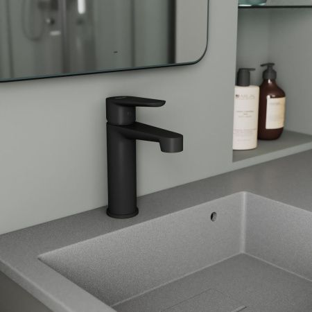 Смеситель для раковины D&K Bayern.Munchen DA1562105 черный