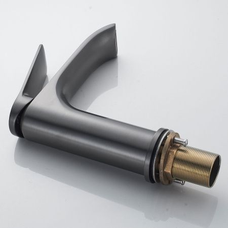 Смеситель для раковины Shevanik S4101T оружейная сталь