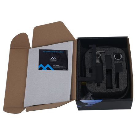 Смеситель для биде FASHUN A57704-7, черный, с гигиеническим душем, держателем для туалетной бумаги, из нержавеющей стали