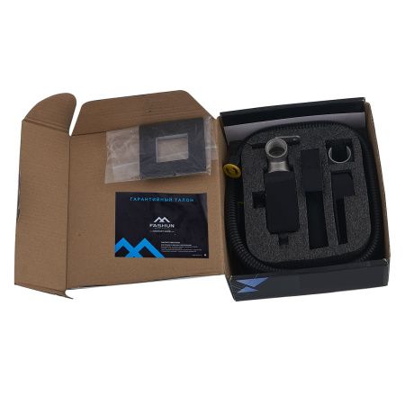 Смеситель для биде FASHUN A57804-7, черный, с гигиеническим душем, из нержавеющей стали