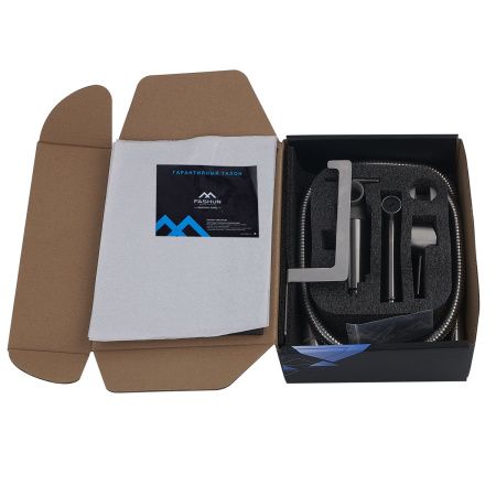 Смеситель для биде FASHUN A57703 с гигиеническим душем, держателем для туалетной бумаги из нержавеющей стали