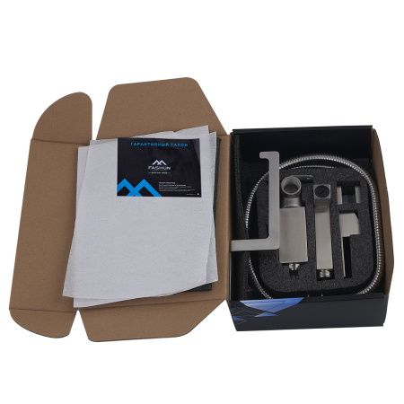 Смеситель для биде FASHUN A57704, с гигиеническим душем, держателем для туалетной бумаги, из нержавеющей стали