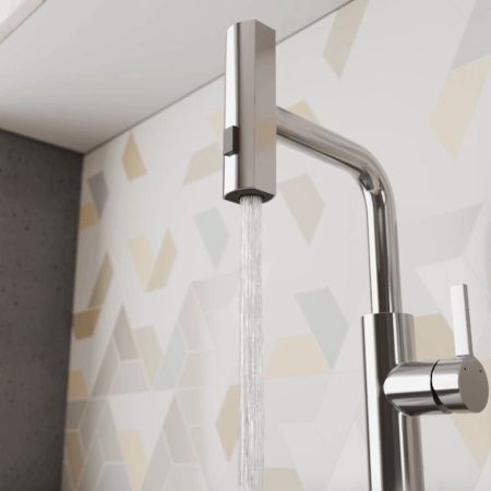 Смеситель для кухни RUSH Tinos TI3732-18 хром, с выдвижной лейкой, поворотным аэратором, 4 режима