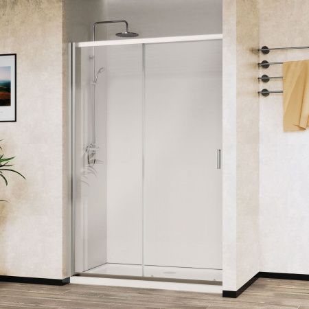 Душевая дверь Vincea City City VDS-5CT100CL, 1000, хром, стекло прозрачное, Душевые двери, , Vincea