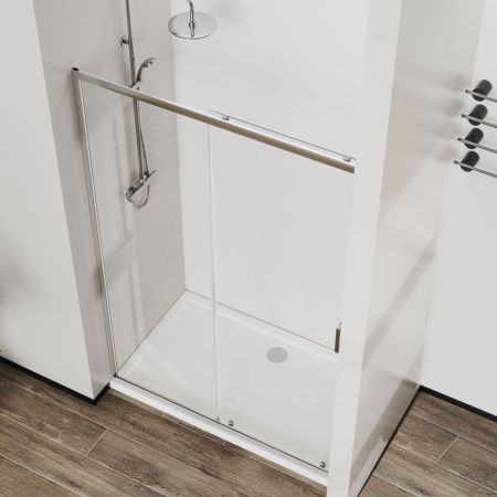 Душевая дверь Vincea City City VDS-5CT100CL, 1000, хром, стекло прозрачное, Душевые двери, , Vincea