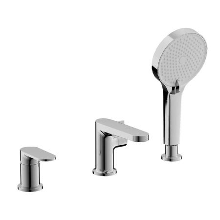 Смеситель для ванны на борт BELZ B66713 хром, Серия B713, , BELZ