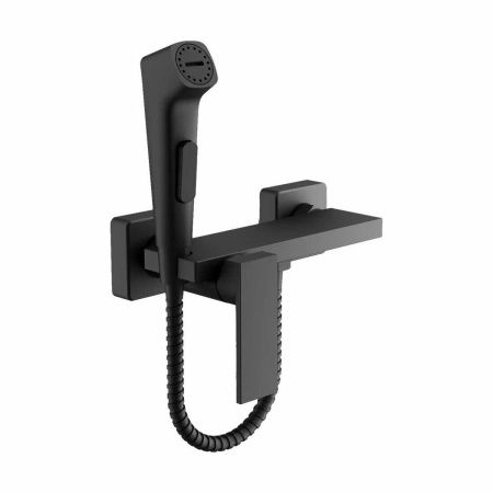 Смеситель с гигиеническим душем BELZ B55653-7 черный, Серия B653, , BELZ