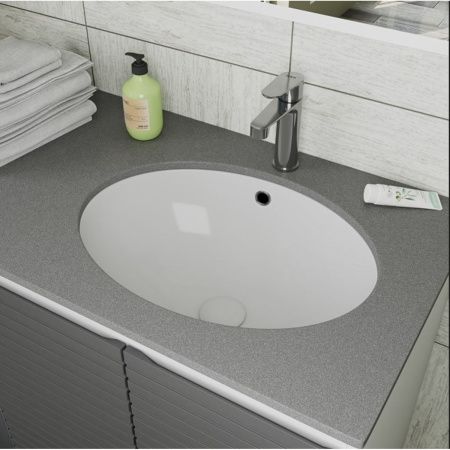 Раковина под столешницу D&K Venice DT1021716, белый 605*440*205 мм, Накладные раковины, , D&K