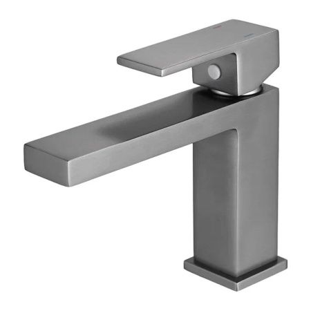 Смеситель для раковины BELZ B10672-3 оружейная сталь, Серия B672, , BELZ