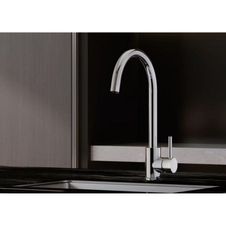 Смеситель для кухни BELZ B70809 нержавеющая сталь, хром, Серия B810, , BELZ