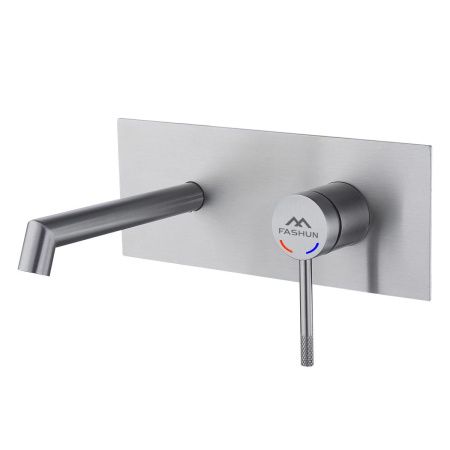 Смеситель для раковины встраиваемый FASHUN A51033 из нержавеющей стали, Смесители встраиваемые, , FASHUN