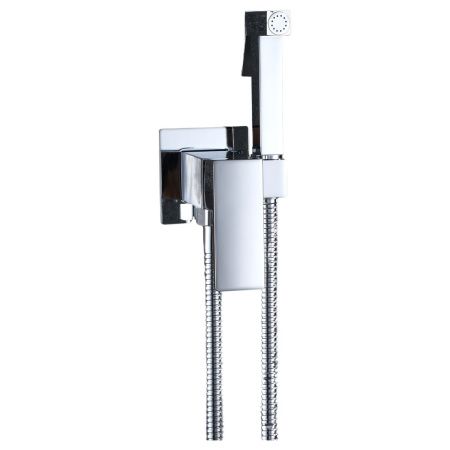Смеситель c гигиеническим душем встраиваемый RUSH Thira TR3635-99White, белый, Коллекция Thira, , RUSH