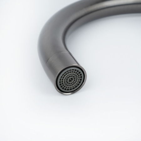 Смеситель для кухни Wasser Zimmer ZM-7721-2Q-747  графит, SUS304, Смесители Wasser Zimmer, , Wasser Zimmer