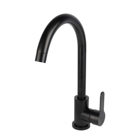 Смеситель для кухни Wasser Zimmer ZM-7721-2H-747 черный, SUS304, Смесители Wasser Zimmer, , Wasser Zimmer