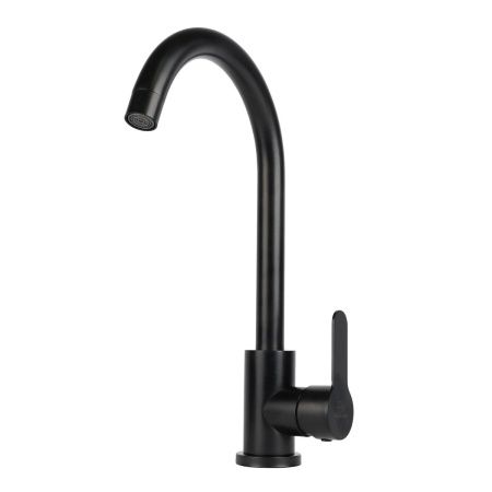 Смеситель для кухни Wasser Zimmer ZM-7721-2H-747 черный, SUS304, Смесители Wasser Zimmer, , Wasser Zimmer