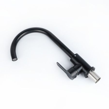 Смеситель для кухни Wasser Zimmer ZM-7721-2H-747 черный, SUS304, Смесители Wasser Zimmer, , Wasser Zimmer