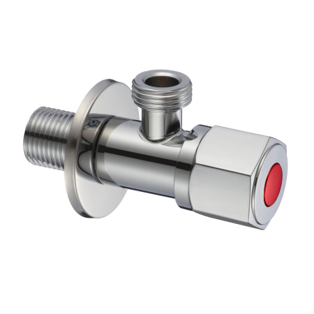 Угловой вентиль Fmark (горячая вода) 1/2" на 1/2" FS(001)10A, Угловые краны для подключения приборов, Китай, Fmark