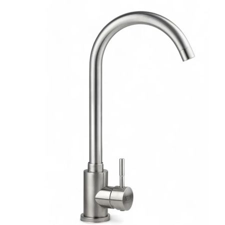 Смеситель для кухни Wasser Zimmer ZM-7728-2A-747 сатин, SUS304, Смесители Wasser Zimmer, , Wasser Zimmer