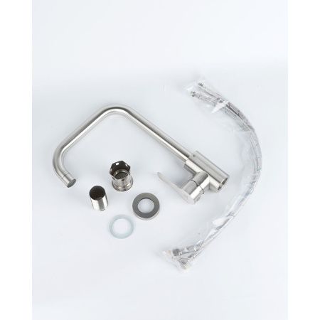 Смеситель для кухни Wasser Zimmer ZM-7721-2A-748 сатин, SUS304, Смесители Wasser Zimmer, , Wasser Zimmer