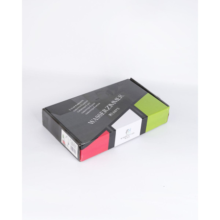 Смеситель для кухни Wasser Zimmer ZM-7728-2H-761 черный с гибким серым изливом, SUS304, Смесители Wasser Zimmer, , Wasser Zimmer