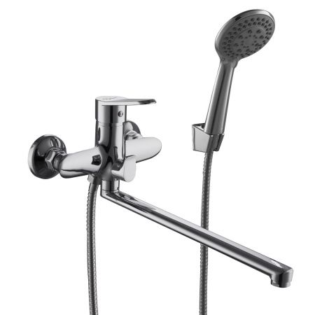 Смеситель для ванны PLStart PD22053 с длинным изливом, Смесители ТМ PLStart, , FASHUN