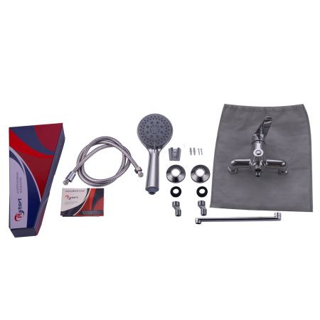 Смеситель для ванны PLStart PD22054 с длинным изливом, Смесители ТМ PLStart, , FASHUN